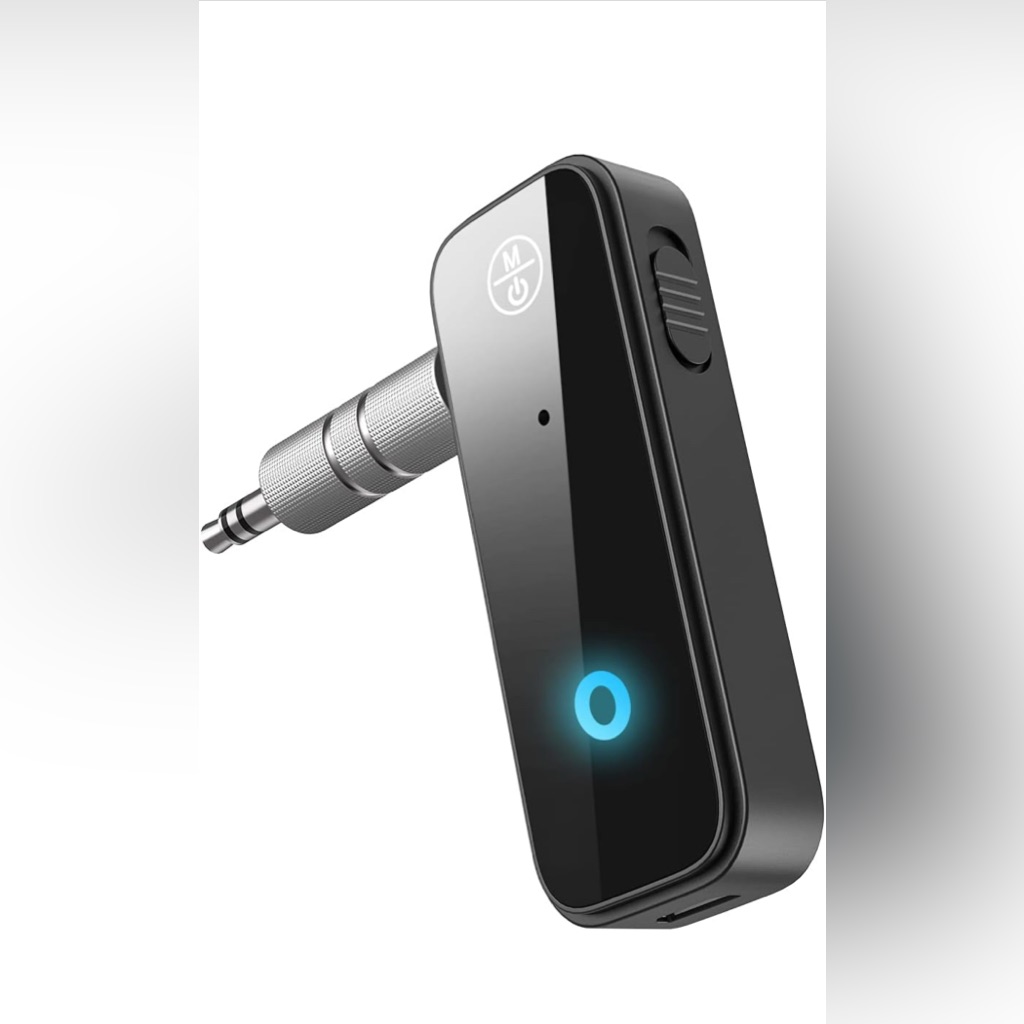 Jxtz Aux Bluetooth 5.0 Adapter For Car, Bluetooth Receiver For Car Home Stereo S